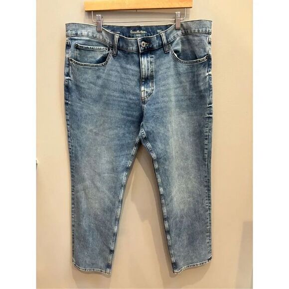 Good Fellow 40x32 total flex four-way pebble washed skinny jeans - Picture 1 of 6